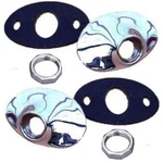 Chrome Wiper Pivots W/nuts For 1954-1960 Dodge Trucks. Fixed Price $137.88.