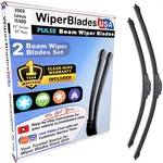 Blades For 2003 Lexus IS300 (1YR Warr) Front SET/2 Beam Windshield Wipers. Fixed Price $29.98.