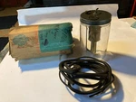 Nos 1950 1951 1952 1953 Chevrolet Car Gm Accessory Windshield Washer Bottle Kit. Fixed Price $395.00.