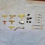 Trico Vacuum Wiper Motor Hose Tees, Spring Clips, Washers, Other Parts - 21 Pcs. Fixed Price $45.00.