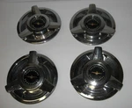 1962-1963 Set Of Four Ford Thunderbird Center Caps 6" Mount Wire Wheels Nos. Fixed Price $216.99.