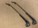 Landrover 1962-68 Set Of Chromed Wiper Arms Lucas 737902 TYPE21. Fixed Price $90.94.