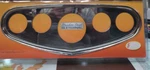 Hot Rod Gauge Panel And Insert HR-307 3/16" Center Hole. Fixed Price $100.00.