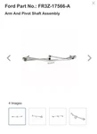 FR3Z-17566-A New Oem Arm And Pivot Shaft 2015-2024 Ford Mustang. Fixed Price $145.00.