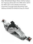 Rear Windshield Wiper Motor For Subaru Impreza 10-15 Wrx Sti H4 2.5L 2.0L. Fixed Price $67.90.