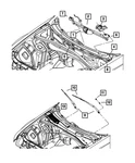 Genuine Mopar Wiper Pivot And Linkage 5139092AA. Fixed Price $164.07.