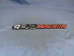 Nos Mopar 1971-74 Dodge Charger 440 Magnum Bulge Hood Emblem Name Plate 3443516. Fixed Price $99.95.