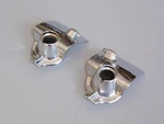 1955 1956 Cadillac Windshield Wiper Escutcheons 88164-2 & 88165-2 Bezels. Fixed Price $125.00.
