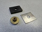 Very Nice Used Original Porsche 944 Windshield Wiper Transmission Mounting Parts. Fixed Price $10.00.