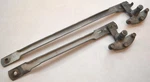 1963-1964 Ford Galaxie Windshield Wiper Arm Linkage Pivot Shaft Assemblies, Pair. Fixed Price $80.00.