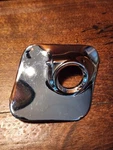 1959 Oldsmobile Wiper Escutcheon Left Hand Side With Washer Nozzle.. Fixed Price $20.00.