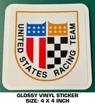 United States Racing Team - Glossy Vinyl Decal Sticker Vintage Drag. Fixed Price $9.42.