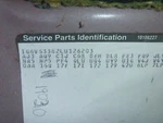 Cadillac Allante 1990 Wiper Transmission 87K Mi. 86K 22063268 2775. Fixed Price $92.64.