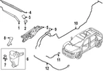 Genuine Nissan Wiper Linkage 28800-7LF0A. Fixed Price $389.62.
