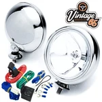 Chrome Edition Spot Light Lamp Kit & Wiring For Bmw Mini Cooper One MK1. Fixed Price $80.60.
