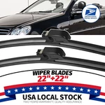 Oem Windshield 22"&22" Bracketless Wiper Blades For Mercedes-benz C230 2004-2007. Fixed Price $12.86.