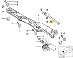Wiper Drive Rod For Bmw E-39. Fixed Price $29.95.