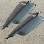2X 1967-1968 Ford Mustang Fastback Coupe Shelby Sun Visors Aqua Teal. Fixed Price $46.00.