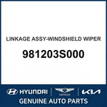 2011-2016 Hyundai Azera Linkage Assembly-windshield Wiper Oem New 981203S000. Fixed Price $135.30.