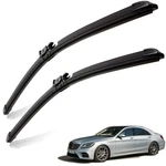 Fits Mercedes Class W222 2014-2020 Front Wiper Blades Spray Bars Heated 091. Fixed Price $95.26.
