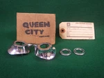 Nos 1963 1964 Oldsmobile Windshield Wiper Bezels And Nuts Gm 588090 588091. Fixed Price $129.00.