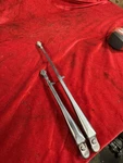 1940 1950 1960 Pair 7 - 11 Adjustable Wiper Arms Vintage Rod Custom. Fixed Price $69.99.