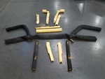 2006 Jeep Wrangler Tj Rubicon 4X4 Oem Rollbar Padding / Covers #9853. Fixed Price $224.99.