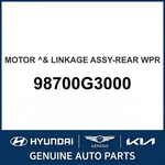 2018-2020 Hyundai Elantra Gt Motor & Linkage Assembly-rear Wpr 98700G3000. Fixed Price $98.07.