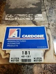 Remanufactured Wiper Motor Cardone Industries 40-181. Fixed Price $75.95.
