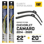 Cat Clarity Windshield Wipers 22+20" Blades Fit 2016-2020 Chevy Camaro. Fixed Price $25.52.