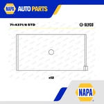 Big End Bearing Fits Jaguar XJ6 3.4 75 To 86 Glyco Genuine Quality Guaranteed. Fixed Price $115.51.