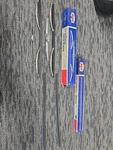 Anco 13" Anti Wind Lift Satin Wiper Blade Set Nos Vintage Red Dot & Refills Usa. Fixed Price $36.99.