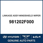 2003-2009 Kia Spectra Linkage Assembly-windshield Wiper Oem New 981202F000. Fixed Price $128.08.