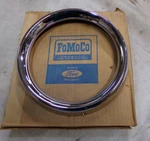 Headlamp Bezel, 1961/63 C, Ct 500/1100, 1964/72 500/900, Ford Truck, Nos. Fixed Price $29.00.