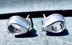 Pair Of 1955 1956 1957 1958 1959 Chevy Truck Gmc Wiper Transmission Bezels. Fixed Price $20.00.