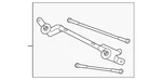 Genuine Nissan Wiper Linkage 28800-4BA2A. Fixed Price $184.43.