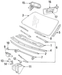 Gm Caprice Cadilac Buick Windshield Wiper Transmission Linkage Pivot 22087149. Fixed Price $125.00.