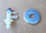 1949-1959 Ford & 1955-1957 Thunderbird Windshield Washer Bag Outlet Fitting. Fixed Price $25.00.
