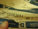 New Gm 20343851 Wiper Arm *free Shipping*. Fixed Price $20.99.