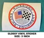 American Equipment Vinyl Decal Sticker Custom Wheels Drag Scca-racing. Fixed Price $5.75.