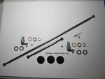 Fits Jeep CJ5 CJ6 Wiper Linkage Kit 1968 -1975 For Big Windshield!. Fixed Price $224.95.