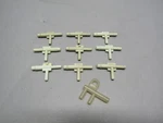 Ford Mercury Windshield Washer Hose Connectors Lot Of 10. Fixed Price $9.95.