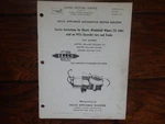 1955 Corvette & Chevrolet Truck Service Instructions Electric Windshield Wipers. Fixed Price $29.99.