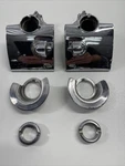 1954 55 56 Cadillac Wiper Bezels With Guide And Mounting Nuts C3. Fixed Price $59.95.