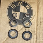 Genuine Original Bmw 114 E26 E21 E30 Windshield Wiper Washer And Hex Nut Set Oem. Fixed Price $39.50.