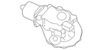 Genuine Nissan Wiper Motor 28810-3NF0L. Fixed Price $115.82.