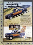1979 American Motor Jeep Honcho Pick-up Truck 4-WHEEL Quadra-track Car FC6636. Fixed Price $21.95.