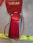 Nos Lucas 56135 L/s Side Marker Lamp Jaguar 1970 XJ6 Date Code On Box 2/70. Fixed Price $150.00.