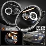 Black Fits 1998-2005 Vw Volkswagen Beetle Halo Projector Headlights Left+right. Fixed Price $191.38.