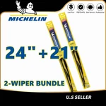 Matched Set Of Wipers 24"+21" For Michelin Blades 32-240 32-210. Fixed Price $30.39.